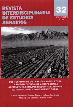 Tapa - Revista Interdisciplinaria de Estudios Agrarios